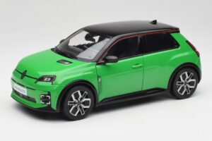 Renault 5 E-Tech Electric Pop Verde & Negro Norev 1:18 185502 Metal