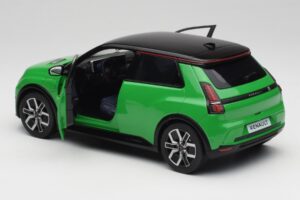 Renault 5 E-Tech Electric Pop Verde & Negro Norev 1:18 185502 Metal - imagen 5 de 8