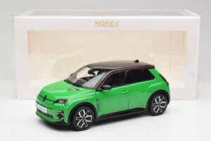 Renault 5 E-Tech Electric Pop Verde & Negro Norev 1:18 185502 Metal - imagen 8 de 8
