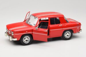 Renault 8 Gordini Rojo Solido 1:18 9018-M1 Metal - imagen 2 de 8