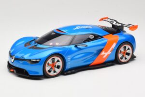 Alpine A110-50 Azul & Naranja Norev 1:18 185147 Metal