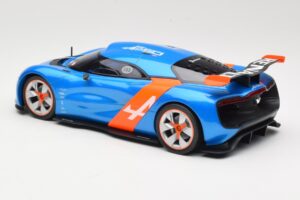 Alpine A110-50 Azul & Naranja Norev 1:18 185147 Metal - imagen 5 de 6
