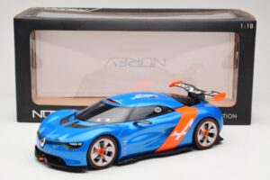 Alpine A110-50 Azul & Naranja Norev 1:18 185147 Metal - imagen 6 de 6