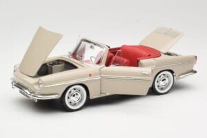 Renault Caravelle Cabriolet Beige Norev 1:18 185150 Metal - imagen 2 de 8
