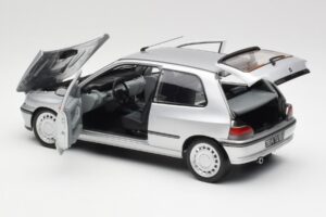 Renault Clio 16S Mk1 Iceberg Gris Norev 1:18 185256 Metal - imagen 5 de 8