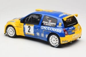 Renault Clio II S1600 #2 S. Joseph Jean / J. Boyere Barum Rally 2004 Otto 1:18 OT1152 Resina - imagen 5 de 6