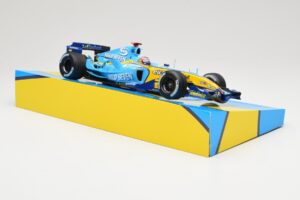 Renault R25 #5 F. Alonso Brazilian GP F1 World Champion 2005 Minichamps 1:18 147051705-R1 Metal - imagen 4 de 8