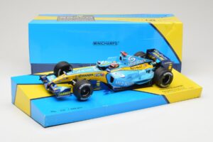 Renault R25 #5 F. Alonso Brazilian GP F1 World Champion 2005 Minichamps 1:18 147051705-R1 Metal - imagen 8 de 8