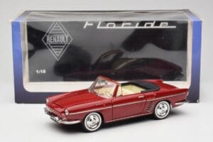 Renault Floride Cabriolet Rojo Norev 1:18 185175 Metal - imagen 8 de 8