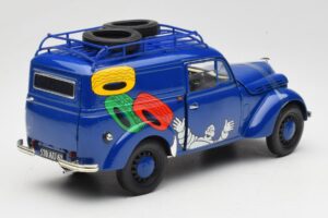 Renault Juvaquatre Michelin Blue Solido 1:18 82008 Metal - imagen 3 de 8