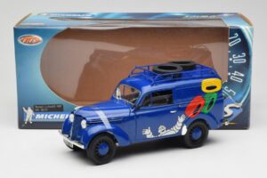 Renault Juvaquatre Michelin Blue Solido 1:18 82008 Metal - imagen 8 de 8