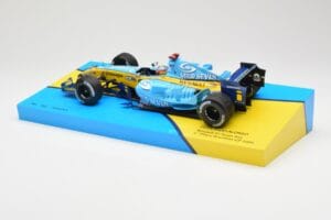 Renault R25 #5 F. Alonso 2nd Place British GP 2005 Minichamps 1:18 147051105 Metal - imagen 5 de 6