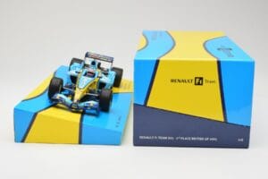 Renault R25 #5 F. Alonso 2nd Place British GP 2005 Minichamps 1:18 147051105 Metal - imagen 6 de 6