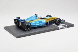 Renault R25 #5 F. Alonso 2nd Place British GP 2005 Minichamps 1:18 117051105 Metal - imagen 3 de 6