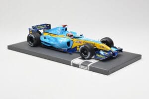 Renault R25 #5 F. Alonso 2nd Place British GP 2005 Minichamps 1:18 117051105 Metal - imagen 4 de 6