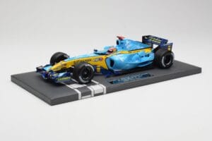 Renault R25 #5 F. Alonso 2nd Place British GP 2005 Minichamps 1:18 117051105 Metal - imagen 5 de 6