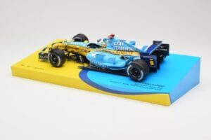 Renault R26 #1 F. Alonso F1 World Champion Brazilian GP 2006 Minichamps 1:18 147061801 Metal - imagen 5 de 6