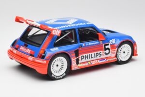 Renault R5 Maxi Turbo #5 Philips J-L. Busquet Superproduction 1987 Otto 1:18 OT1094 Resina - imagen 2 de 6