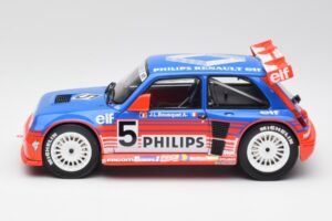 Renault R5 Maxi Turbo #5 Philips J-L. Busquet Superproduction 1987 Otto 1:18 OT1094 Resina - imagen 3 de 6