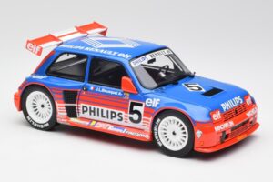 Renault R5 Maxi Turbo #5 Philips J-L. Busquet Superproduction 1987 Otto 1:18 OT1094 Resina - imagen 4 de 6