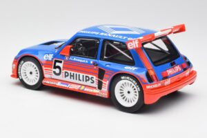 Renault R5 Maxi Turbo #5 Philips J-L. Busquet Superproduction 1987 Otto 1:18 OT1094 Resina - imagen 5 de 6