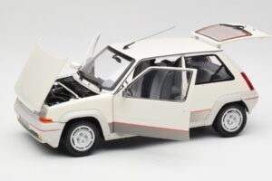 Renault Super 5 GT Turbo Phase 1 Blanco Perla Norev 1:18 185200 Metal - imagen 2 de 8