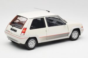 Renault Super 5 GT Turbo Phase 1 Blanco Perla Norev 1:18 185200 Metal - imagen 3 de 8