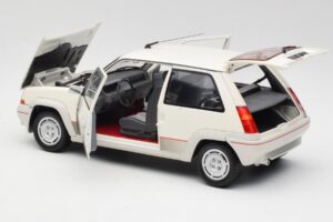 Renault Super 5 GT Turbo Phase 1 Blanco Perla Norev 1:18 185200 Metal - imagen 5 de 8