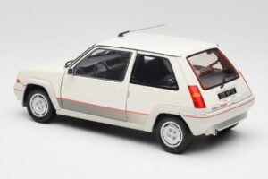 Renault Super 5 GT Turbo Phase 1 Blanco Perla Norev 1:18 185200 Metal - imagen 7 de 8