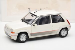 Renault Super 5 GT Turbo Phase 1 Blanco Perla Norev 1:18 185200 Metal - imagen 8 de 8