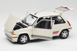 Renault Super 5 GT Turbo Phase 2 Blanco Perla Norev 1:18 185206 Metal - imagen 2 de 8
