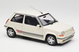 Renault Super 5 GT Turbo Phase 2 Blanco Perla Norev 1:18 185206 Metal - imagen 6 de 8