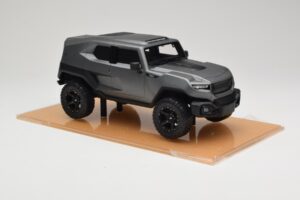 Rezvani Tank Matte Gris DNA 1:18 DNA000009 Metal - imagen 4 de 6