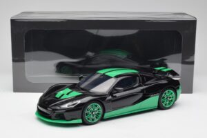 Rimac Nevera Record Monochrome Negro GT Spirit 1:18 GT916 Resina - imagen 6 de 6