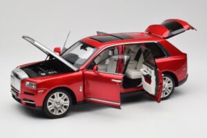 Rolls-Royce Cullinan Rojo Con Shadow Wheels OEM 1:18 028-18A Metal - imagen 2 de 8