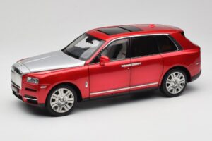 Rolls-Royce Cullinan Rojo Con Shadow Wheels OEM 1:18 028-18A Metal