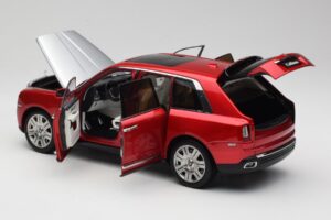 Rolls-Royce Cullinan Rojo Con Shadow Wheels OEM 1:18 028-18A Metal - imagen 5 de 8