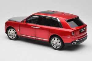 Rolls-Royce Cullinan Rojo Con Shadow Wheels OEM 1:18 028-18A Metal - imagen 7 de 8