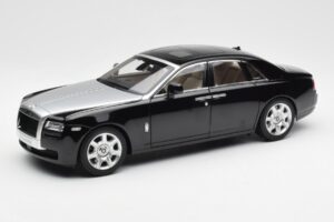Rolls-Royce Ghost Negro & Plata Kyosho 1:18 008802BKS2 Metal