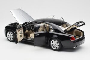 Rolls-Royce Ghost Negro & Plata Kyosho 1:18 008802BKS2 Metal - imagen 5 de 8