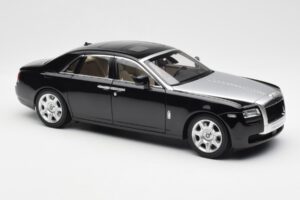 Rolls-Royce Ghost Negro & Plata Kyosho 1:18 008802BKS2 Metal - imagen 6 de 8