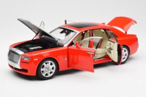 Rolls-Royce Ghost Rojo & Plata Kyosho 1:18 008802RS Metal - imagen 2 de 8