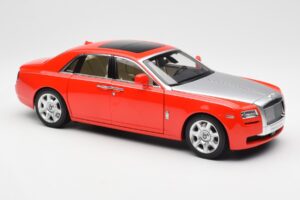 Rolls-Royce Ghost Rojo & Plata Kyosho 1:18 008802RS Metal - imagen 6 de 8