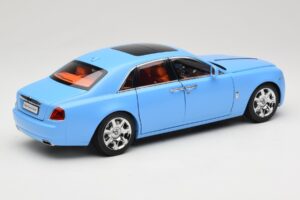 Rolls-Royce Ghost Series I Azul Claro Kyosho 1:18 08802LB Metal - imagen 3 de 8