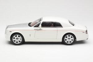 Rolls-Royce Phantom Coupe English Blanco Plata Kyosho 1:18 08861EW Metal - imagen 4 de 8