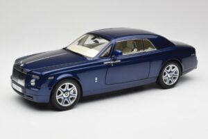 Rolls-Royce Phantom Coupe Metropolitan Azul Kyosho 1:18 08862BLM Metal