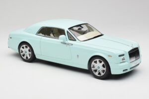 Rolls-Royce Phantom Coupe Turchese Azul Kyosho 1:18 08862TBL Metal - imagen 6 de 8