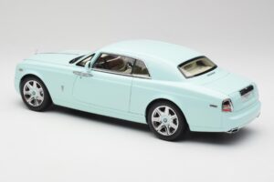 Rolls-Royce Phantom Coupe Turchese Azul Kyosho 1:18 08862TBL Metal - imagen 7 de 8