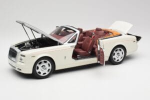 Rolls-Royce Phantom Drophead Coupe English Blanco Kyosho 1:18 08871EW2 Metal - imagen 2 de 10