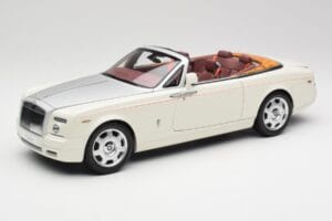 Rolls-Royce Phantom Drophead Coupe English Blanco Kyosho 1:18 08871EW2 Metal